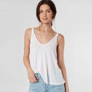 White Free People Dani Tank Top - NWT
